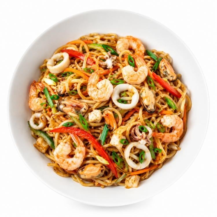 Deniz Ürünlü Noodle