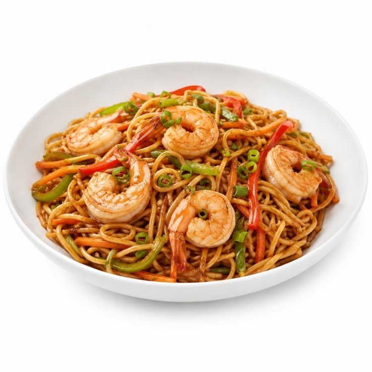 Karidesli Noodle